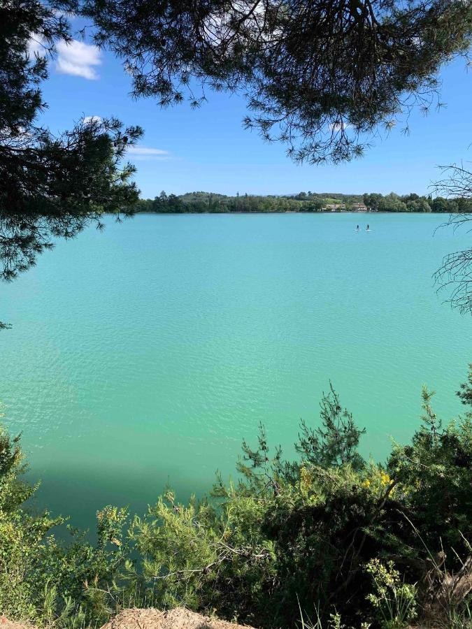 Le Cabanon De Livia Avec Piscine Privee Villa Cucuron Eksteriør bilde